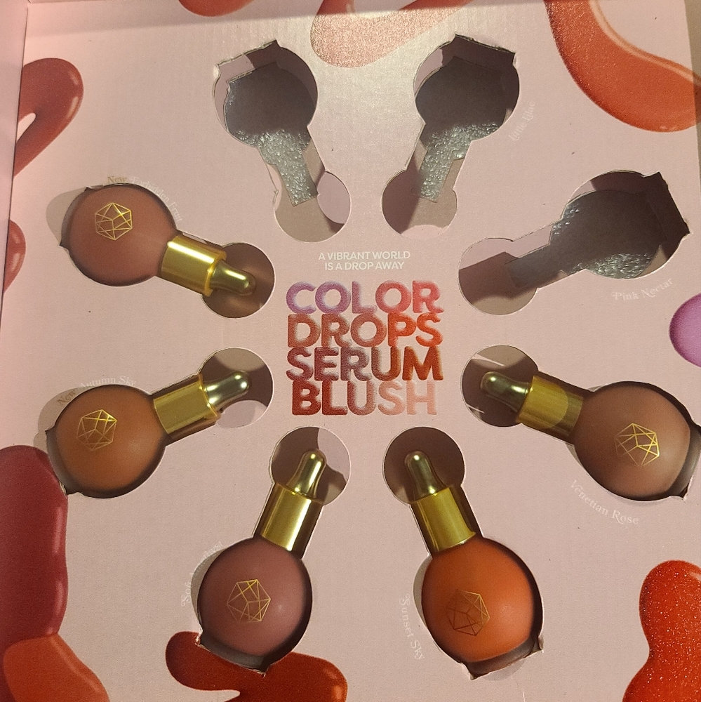 Em Cosmetics Color Drops Serum Blush Set